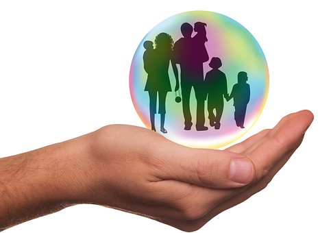 foto bola familia